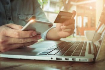 paying with credit card